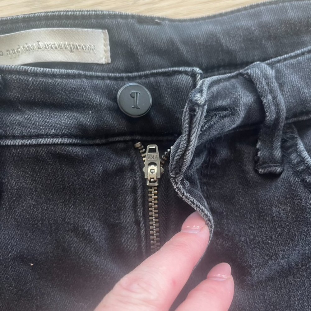 Pilcro & Letterpress Black Skinny Stretch Jeans 30 - Picture 8 of 10
